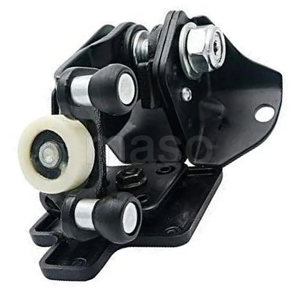 

1Pcs Left Side Sliding Door Middle Roller Guide Set For Audi BMW Ford Honda Mercedes-Benz Toyota Volkswagen Black+silver Parts