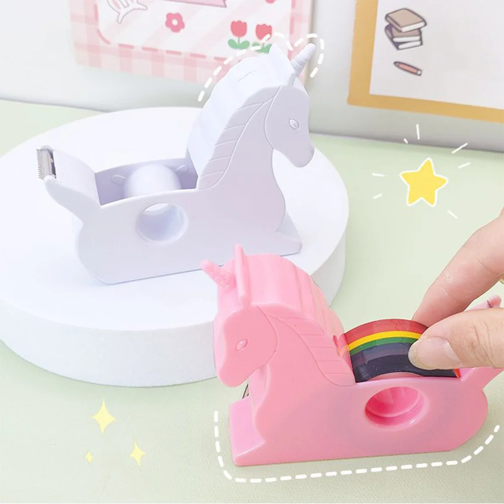 قطعتان من قاطع الشريط الرائع، مادة عالية الجودة، قوية ومحمولة لموزع الشريط لسجلات القصاصات المدرسية والمكتبية #5