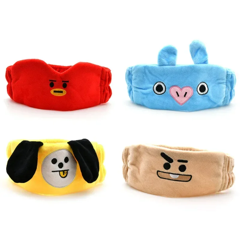 

Anime New Face Wash Bandana Fashion Cartoon Headband Accessories Makeup Headband Gift for Friends