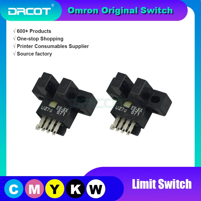 Omron UV Flatbed Machine Inkjet Printer Limit Switch EE-SX671 Original Genuine Limit Sensor Switch