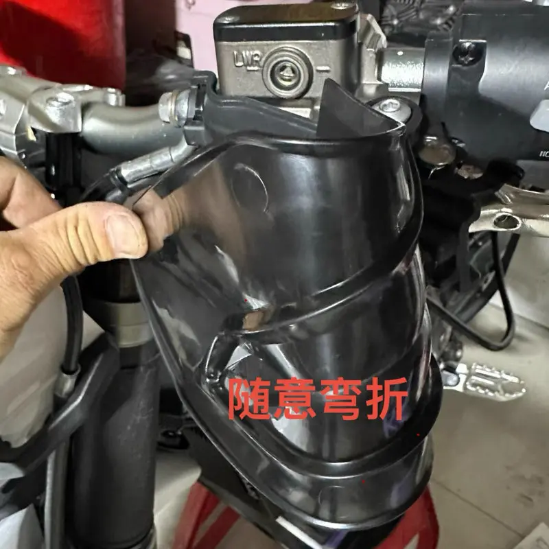Soft‑Rubber Hand Guard Brake Lever Protector Upgrade Parts For Electric Off‑Road Dirt Bike Handlebar Repair Accessory