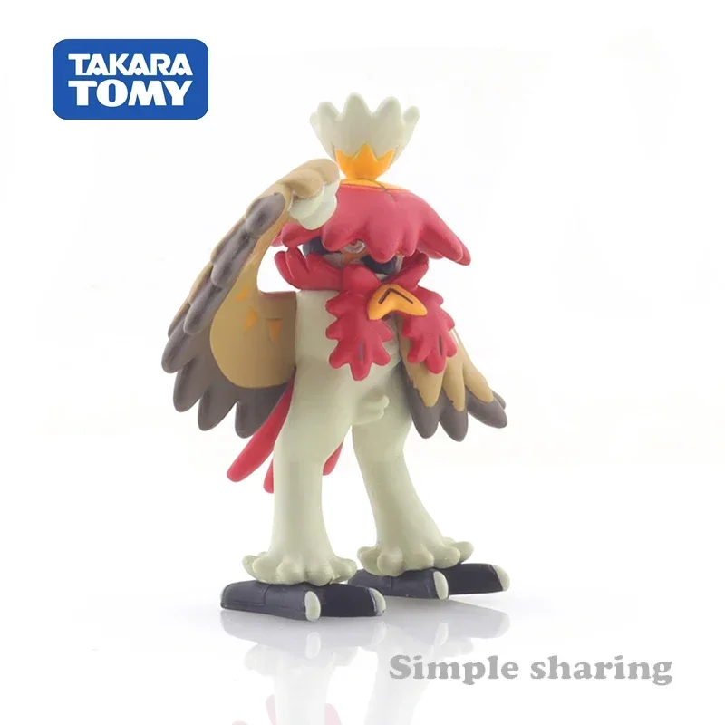 Takara Tomy Tomica Pokemon Pocket Monster Collection MS-11 Decidueye (Jade Form) Resin Anime Figure Kids Xmas Gift Toys for Boys