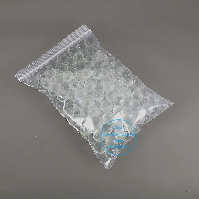 Imagem -03 - Bolsa Transparente mm a 25 mm Grânulos de Vidro Sólido para o Laboratório de Tinta Moagem Spray Laboratório Cultivo de Bactérias Bola 500 g