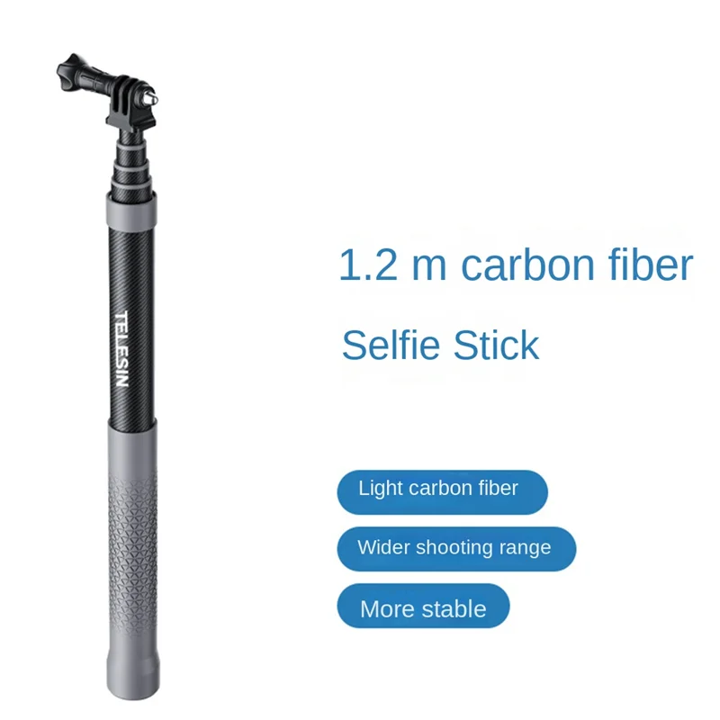 monopiede-selfie-stick-in-fibra-di-carbonio-m85k-allungabile-con-vite-da-1-4-per-action-camera