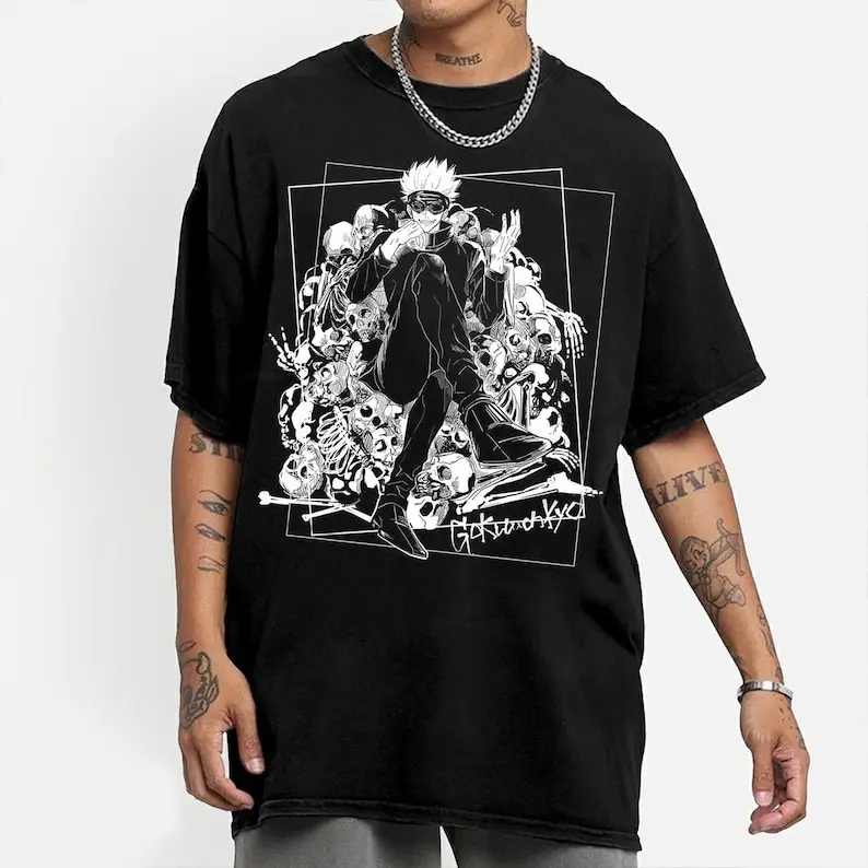 

Anime Gojo Satoru Shirt, Anime Lover Shirt,