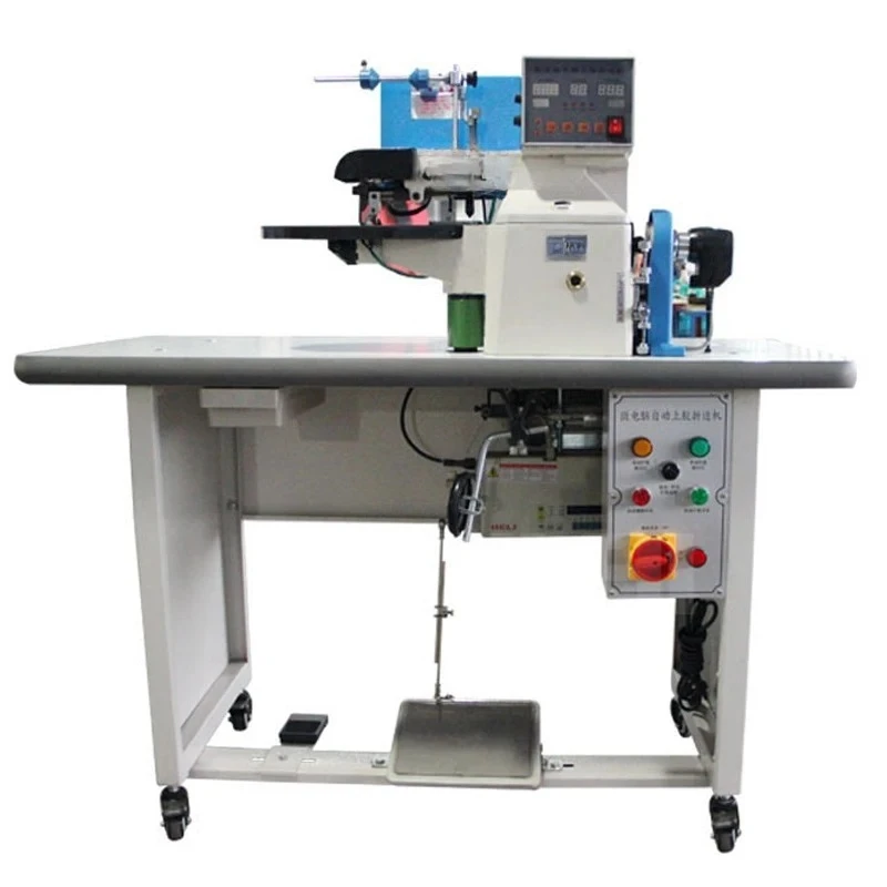 New Style Automatic Computer Gluing And Folding Machine Notebook Gluing And Folding Chassis Folding Machine Hot Melt Glue