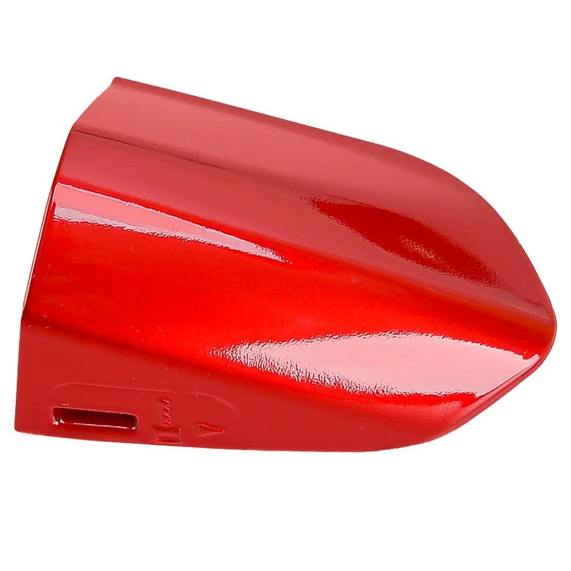 

Front Left Door Handle Key Lock Cap Hole Cover Bezel Red Fit for Ford Mustang 2015-2022 FR3Z-63218A15-AA FR3Z-63218A15-ACPTM