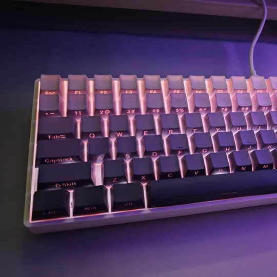 

Градиентные клавиши ISO Enter, OEM-профиль, PBT, Double Shot, для механических клавиатур с переключателями MX, с боковой печатью, RGB-подсветка
