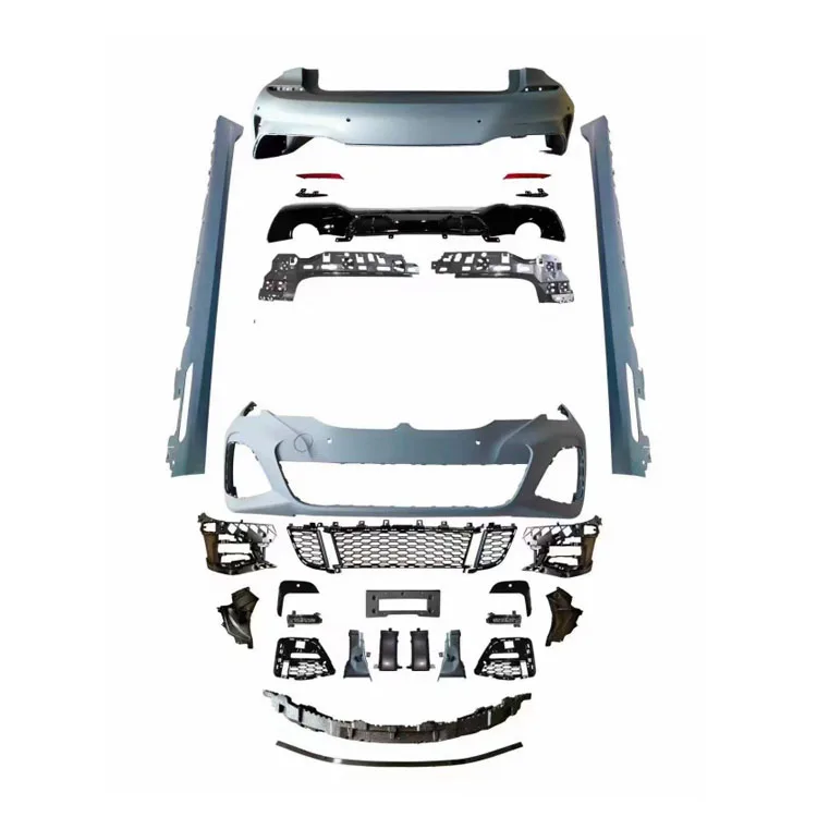 

Factory Sales M-TECH Style Front and Rear Bumpers Side Skirts Rear Spreader Body Kit for BMW 3 Series G20