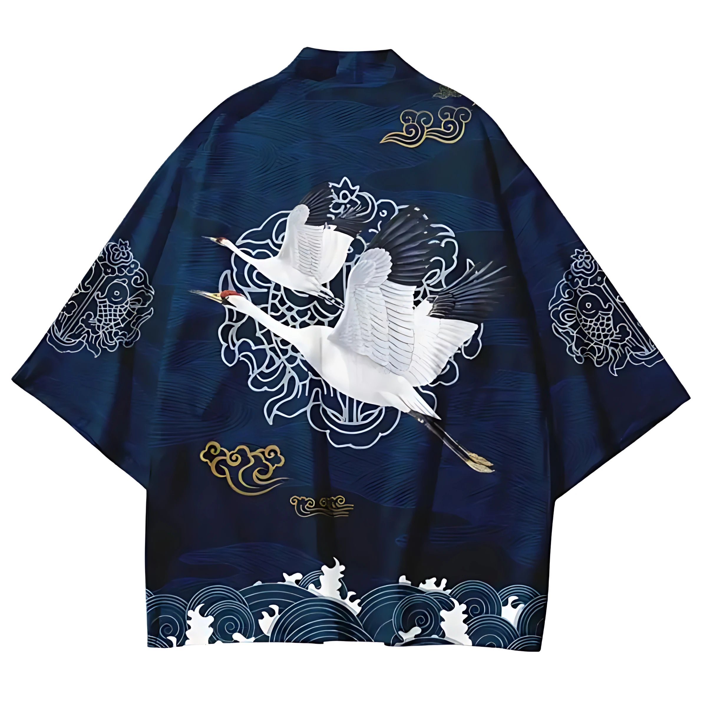 2026 Summer Men's Kimono 3D Printed Pattern Breathable Lightweight Casual Fashion Outdoor Men's Clothing
