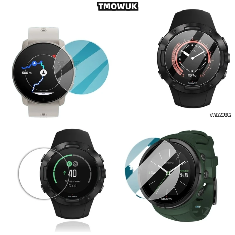 

For Suunto 5 7 9 Peak Pro Race S 45mm 49mm OCEAN Traverse Alpha, Quick Install 9H Tempered Glass Screen Cover