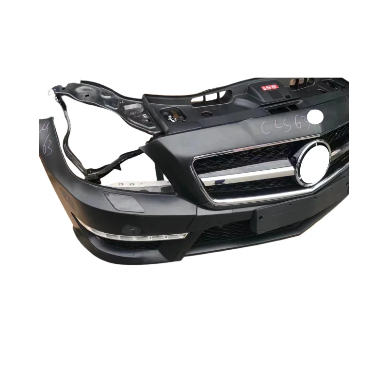 For Mercedes-Benz CLS63 Front Bumper Assembly Plastic Headlight Brake Light Grille Water Tank with Suitable Front Face