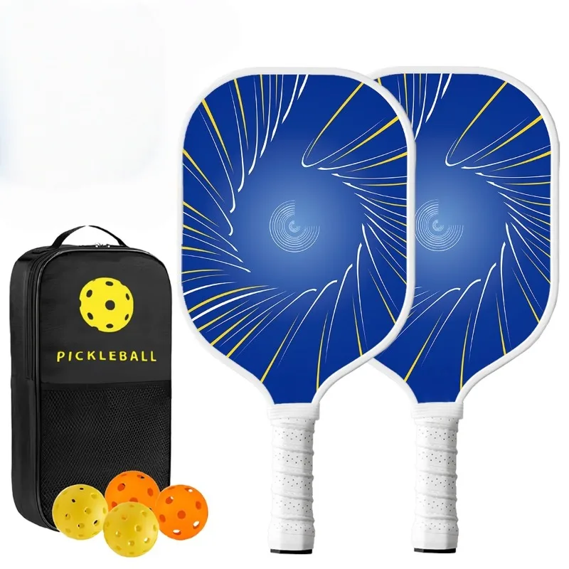 

Семейный набор, сверхлегкая ракетка для пиклбола, принадлежности для ракетбола, пляжная ракетка, роскошный праздничный подарок, ракетка для пиклбола из углеродного волокна