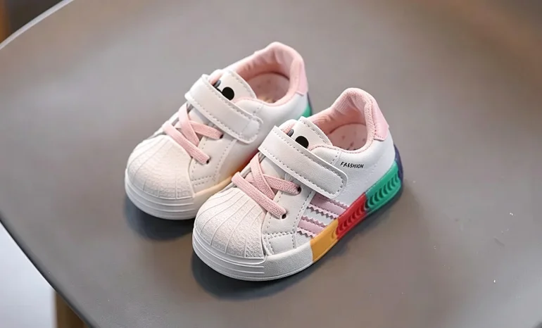 Mädchen Jungen Freizeitsneaker Frühling Kindersportschuhe Kinder Mode Outdoor Laufschuhe Kleinkind Bequeme Skateboardschuhe – Detail 5