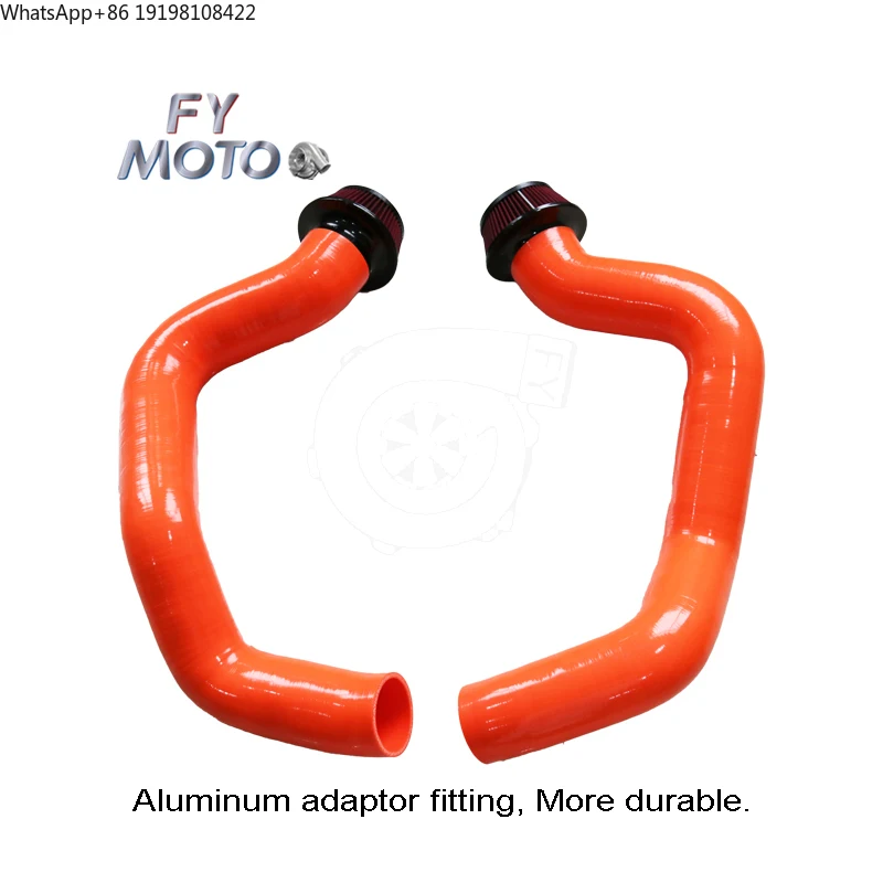 

Комплект шлангов INTAKE COLD AIR Orange для BMW M8 M5 F90 F91 F92 F93 18-22 6-слойный, толщина 7 мм
