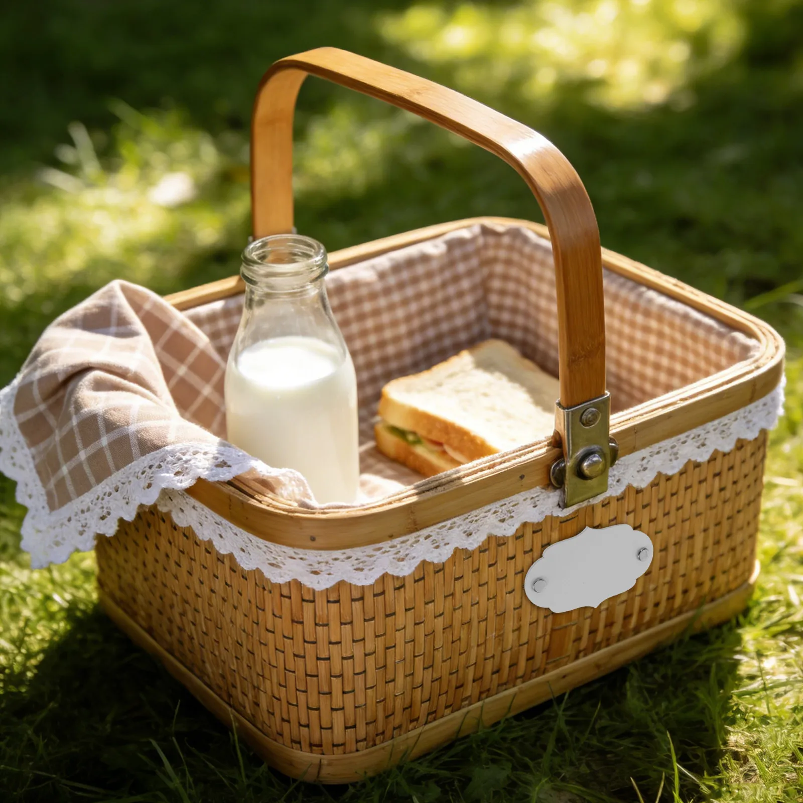 

10 шт. этикеток для корзин, пустые, акриловые, 3x2 дюйма, для плетеных корзин из ротанга, для хранения, для кухни, офиса, шкафа, органайзеров