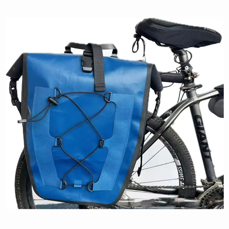 

Bicycle Rear Luggage Rack Seat Luggage Large Capacity Bicycle Backpack with Shoulder Strap Cycling Travel Cycling Bag
