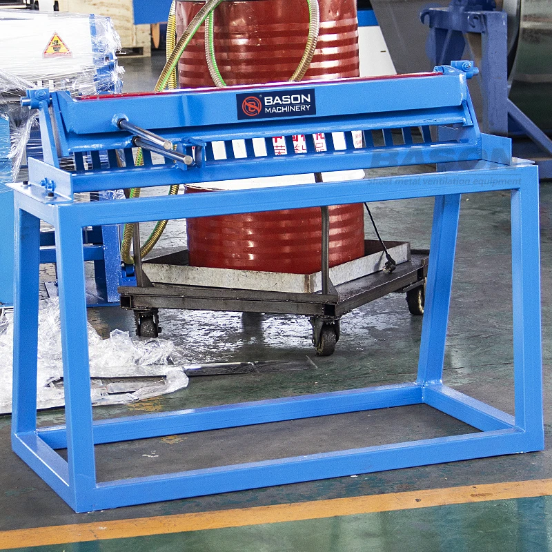 Hvac Duct Sheet Metal Manual Bender Sheet Metal Bending Machines SC Manual Bending Machine GI Sheet TDF Duct Fold Machine