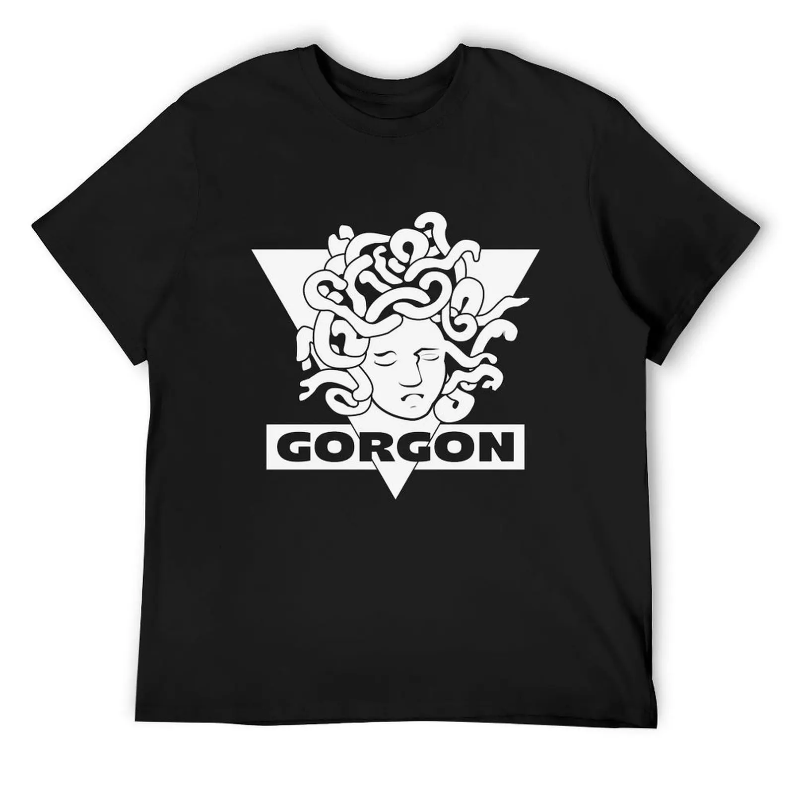 007 - Gorgon T-Shirt oversized graphic tee customizeds blanks black t shirts for men