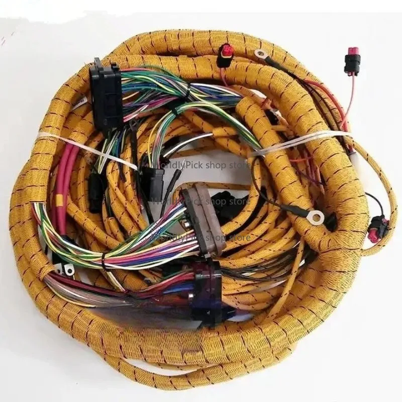 

E330C Excavator External Chassis Wire Harness 204-1857 254-7198 2041857 2547198