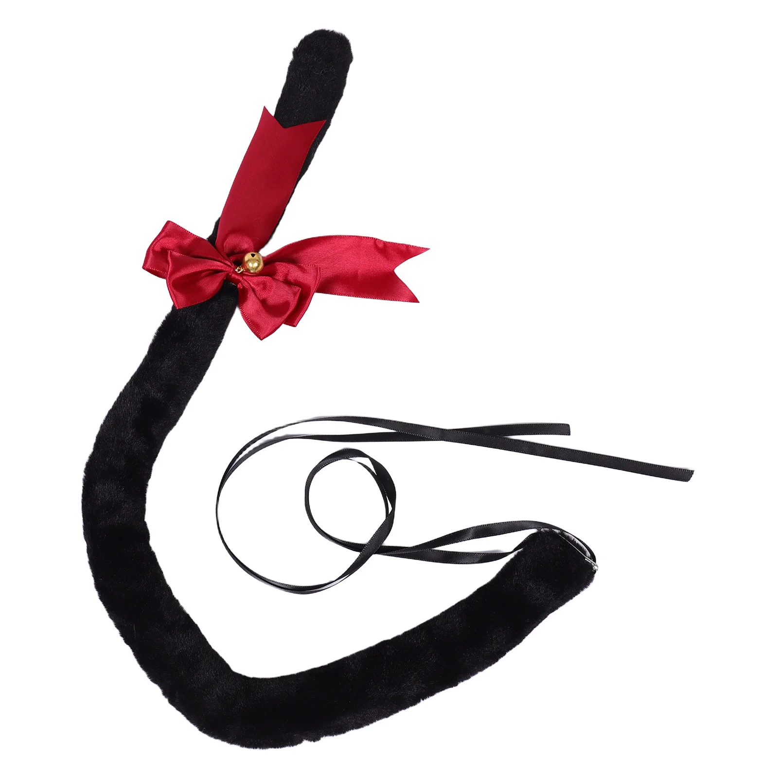 Staart taille decoratie schattig meisje cosplay accessoire voor feest faux dier staart kat meid kostuum meisjes kat kostuum