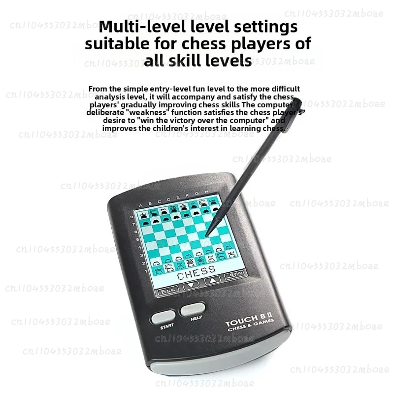 Portable AI Intelligent Electronic Chess Board - No Internet Required, English Operation Manual Included