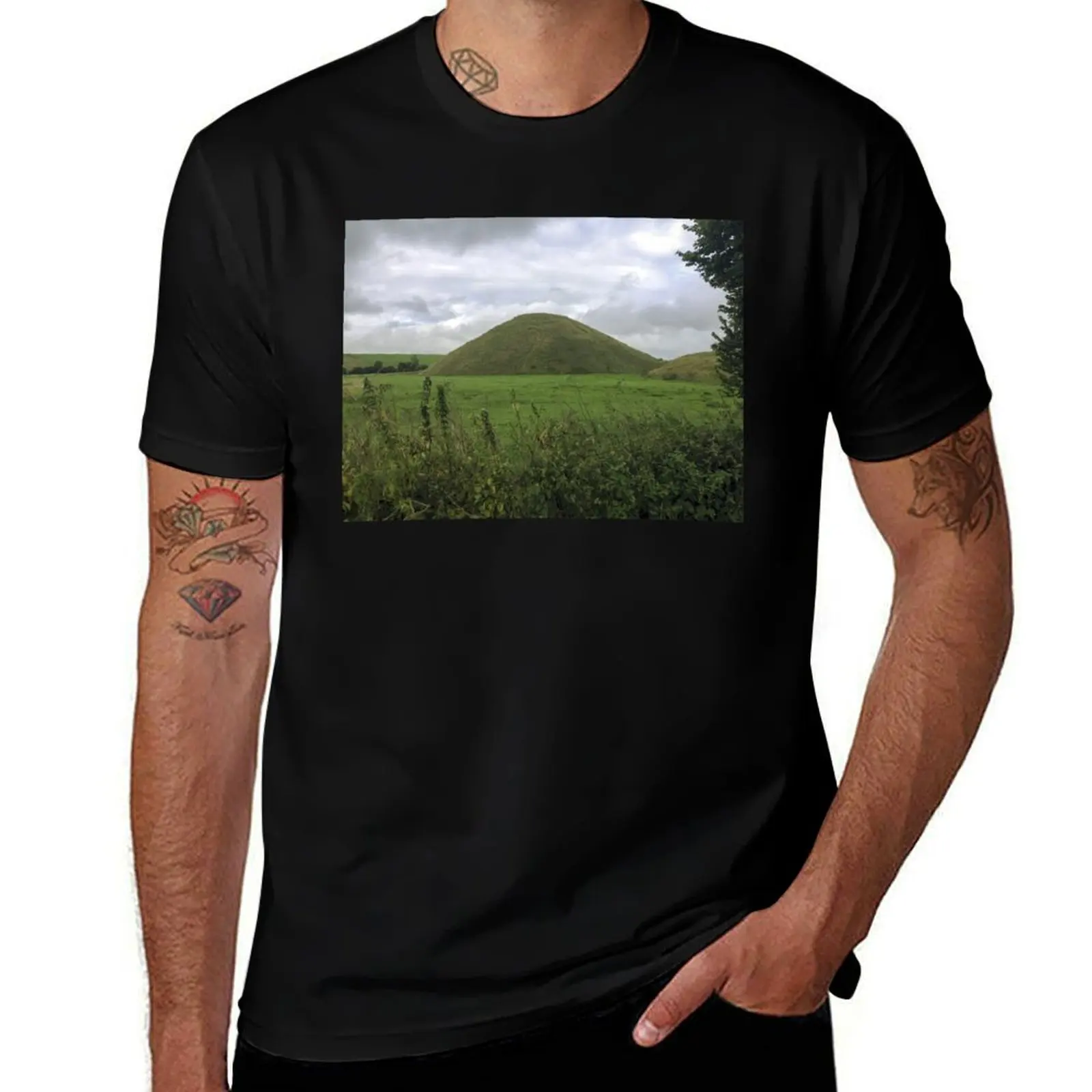 

Silbury Hill T-Shirt essential t shirt cotton t shirt man t shirts for man cotton T-shirt