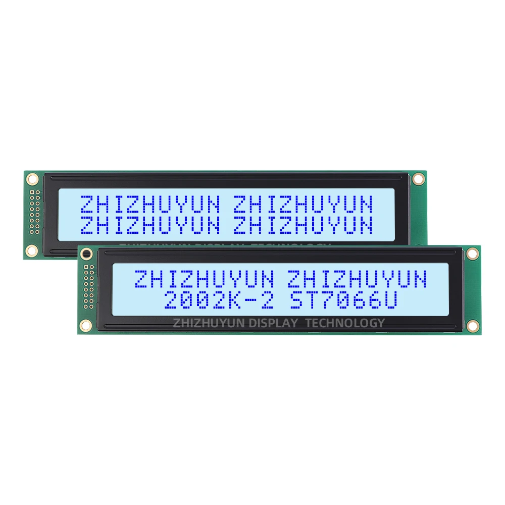 2002K-2 Grote 202 20X2 2002 2002a LCD-Module Scherm St7066u Controller Grijze Film Wit Licht Zwarte Tekst