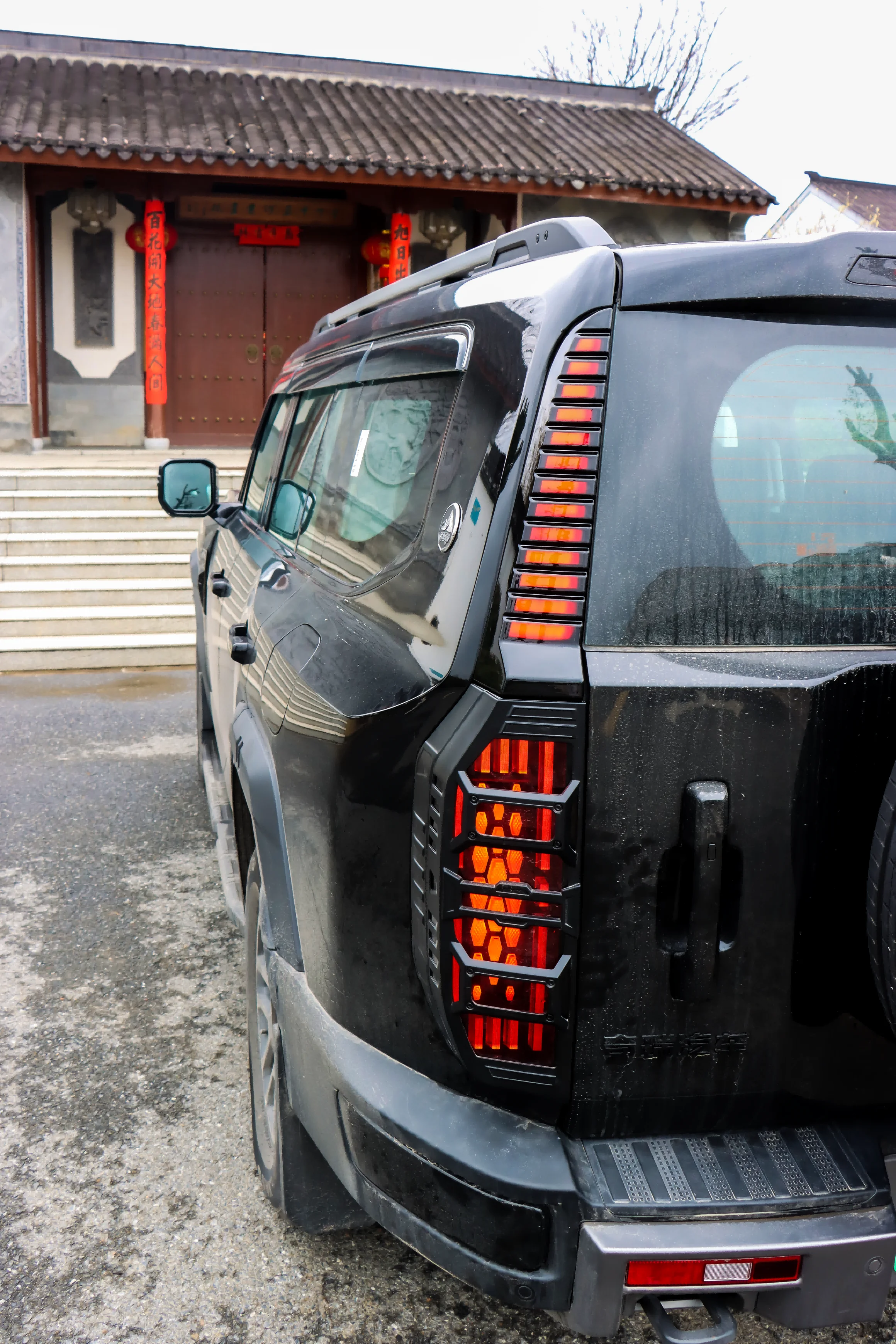 For Jetour G700 LED D-Pillar Lights With Enhanced Rear Visibility & Modern High-Contrast Design For G700 Accessories