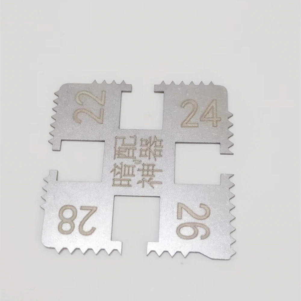 1PCS /LOT Key Matching tool Key Cut Lishi Key Cutter Assist Repair Positioning tooth Copy Key Data