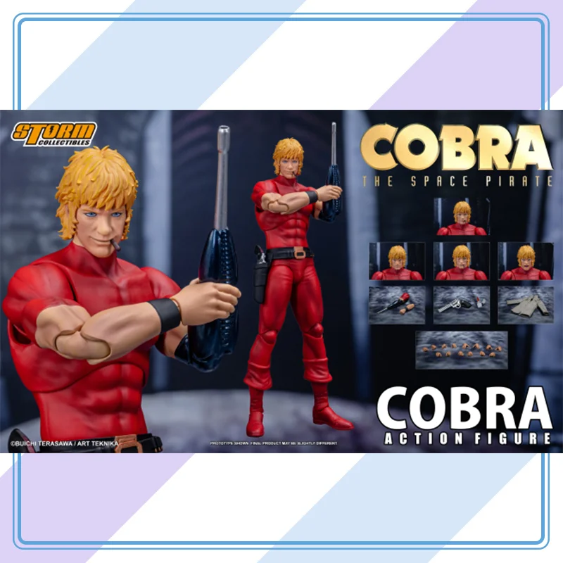 

【100%original】Storm COBRA - THE SPACE PIRATE Collection Series Model Cartoon Character Garage Kit Action Figure Gifts Toys Model