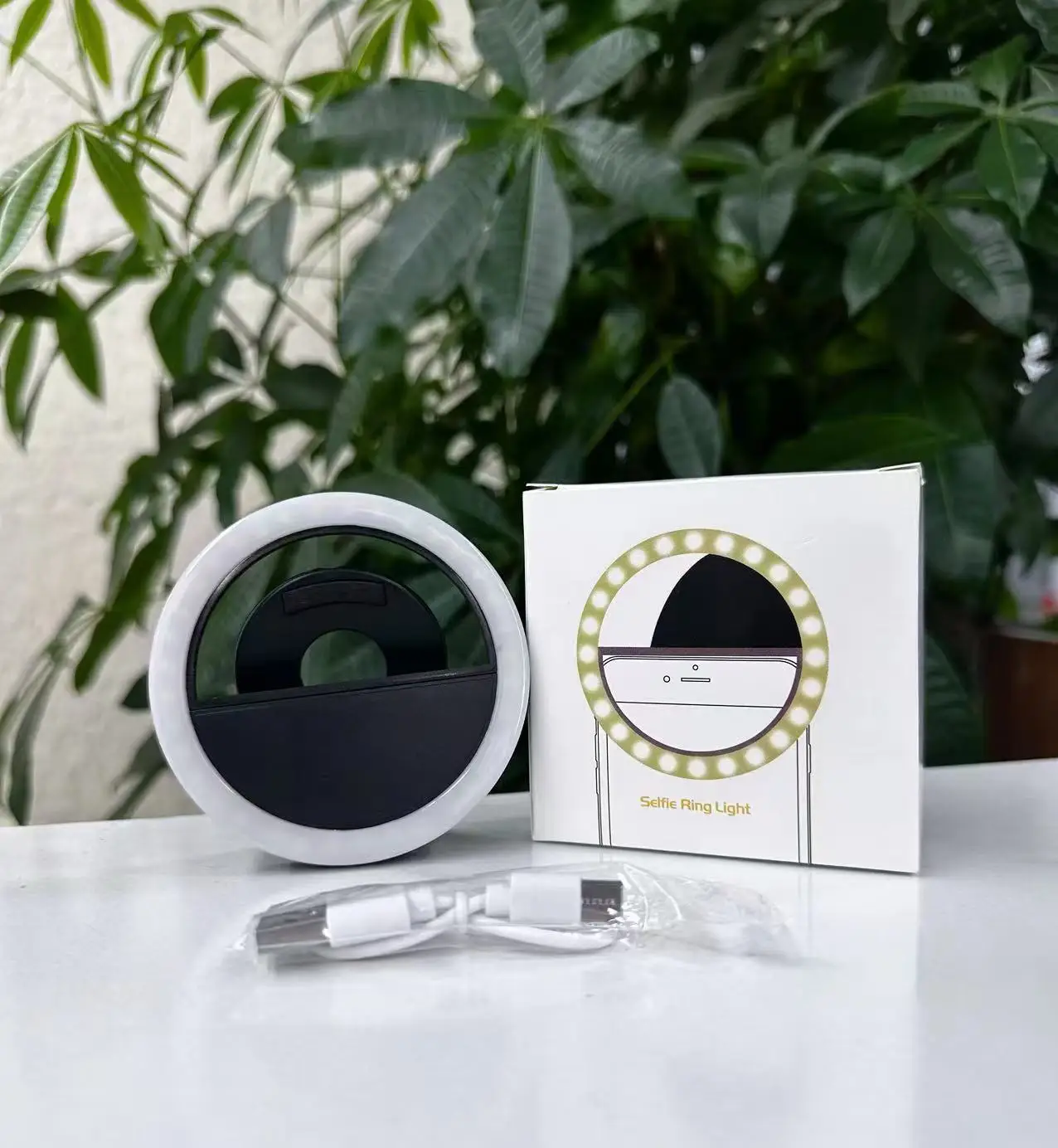 RK12 invullicht mobiele telefoon LED selfie schoonheid live invullicht USB opladen invullicht