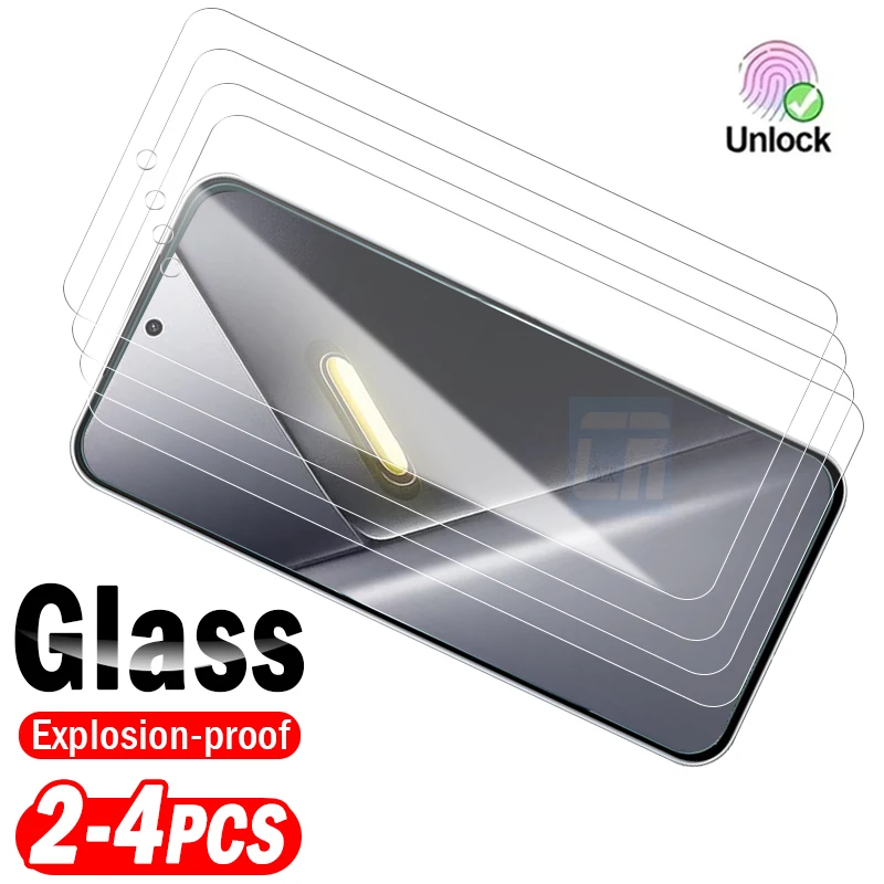 

2-4 шт. Защитная пленка из закаленного стекла для Xiaomi Poco X8 Pro Max, Poco F8, F7 Ultra, F8 Pro, прозрачная HD-пленка