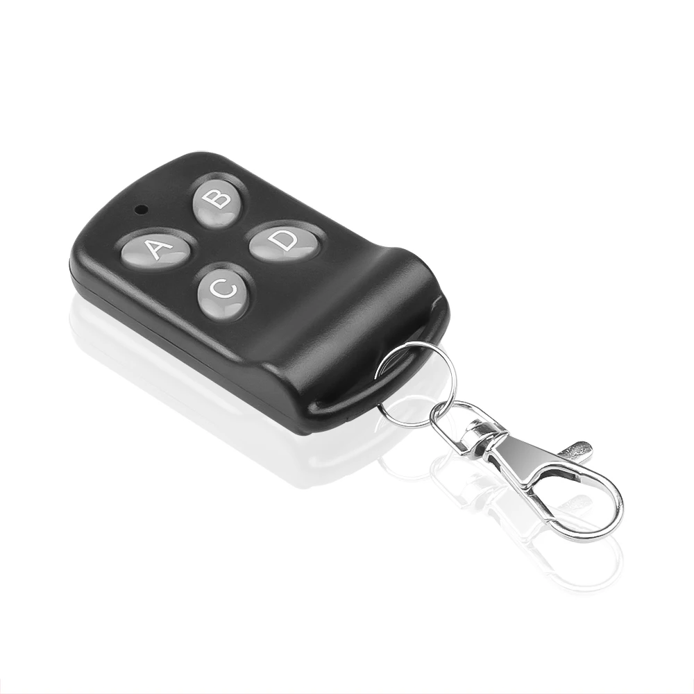 4 Channel 433Mhz Cloning Remote Controller RF Wireless Transmitter Key for Electoric Door Car Garage Door Electric Motorcycle