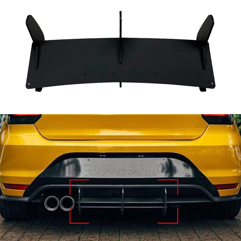 

Rear Bumper Diffuser Lip Spoiler Splitter Protector For Volkswagen Polo GTI 2011-2018 Decoration Guard