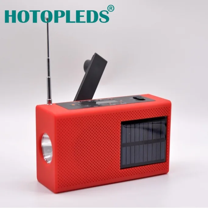 

hot-selling new genuine promotion card insertion solar hand radio with Bluetooth and flashlight