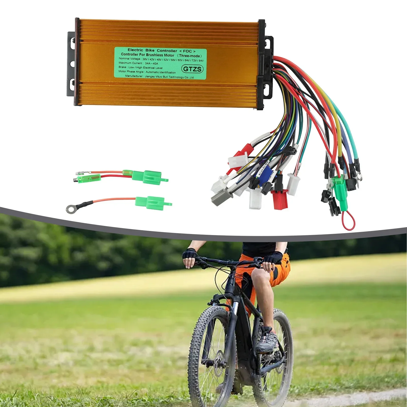 Brand New Controller Motor Sine Wave Controller Brushless Electric Bicycle Electric Bicycle Controller Brushless For For E-Bike