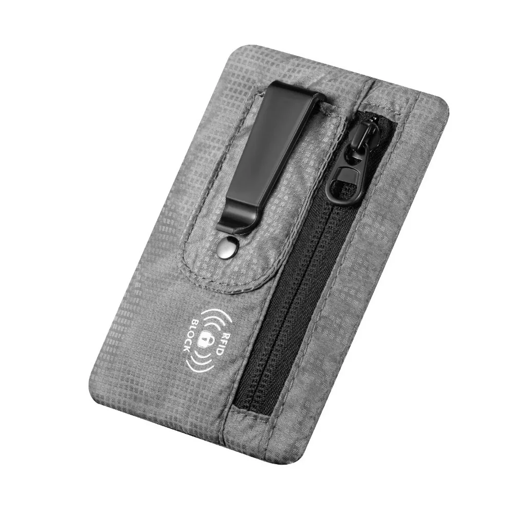 2026 New Large Size RFID Blocking Hidden Clip Stash Money Belt Travel Pouch Credit Card/ID Cash Key Holder for Women & Men