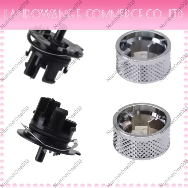 Apply To Delonghi Coffee Machine Silver Knight Operation Press Knob Powder Handle EC 9355 9665 9865