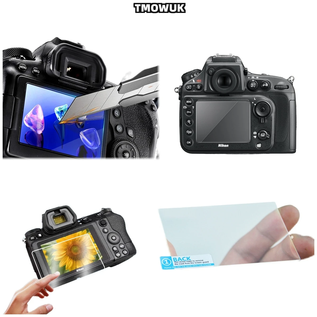

For Nikon D7500 Anti-Scratch Camera Screen Guard, 9H Hardness Protection