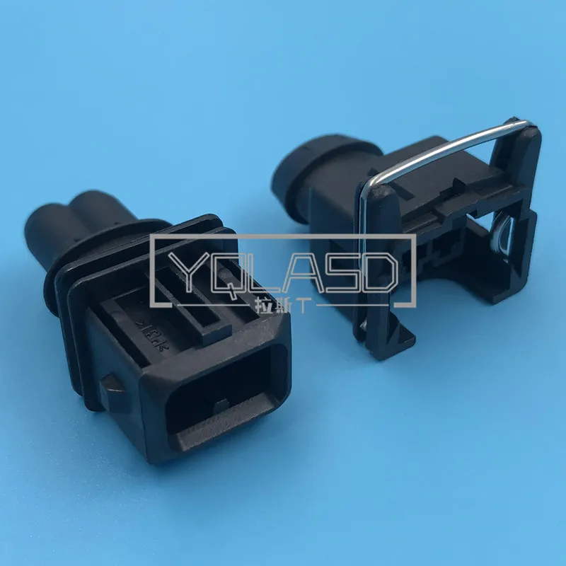 1 Set 2 Way 3.5mm 827551-3 828657-3 106462-1 EV1 Style Car Fuel Injector Type Auto Wire Socket AC Assembly For VW Audi