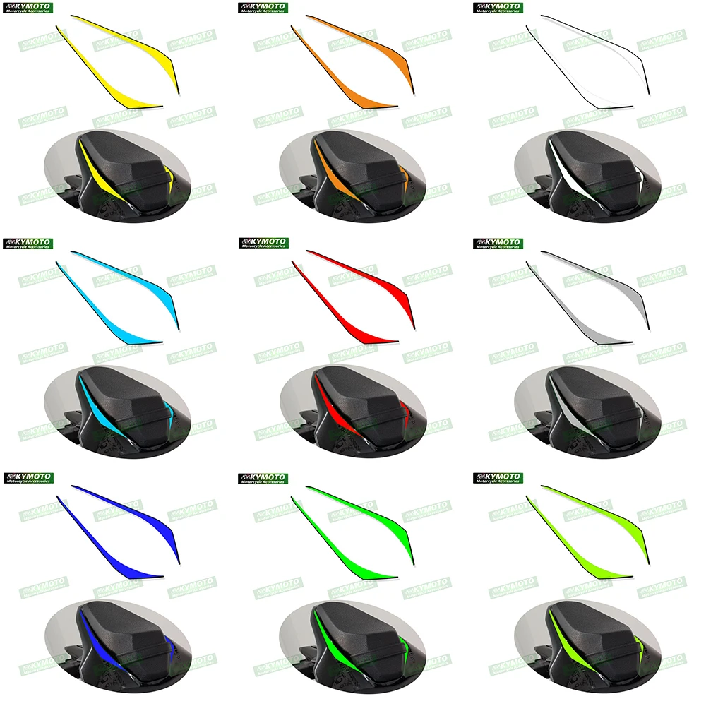 

Suitable for Kawasaki Z900 ZR900 hump fairing rear seat cover scratch waterproof reflective decals custom color stickers