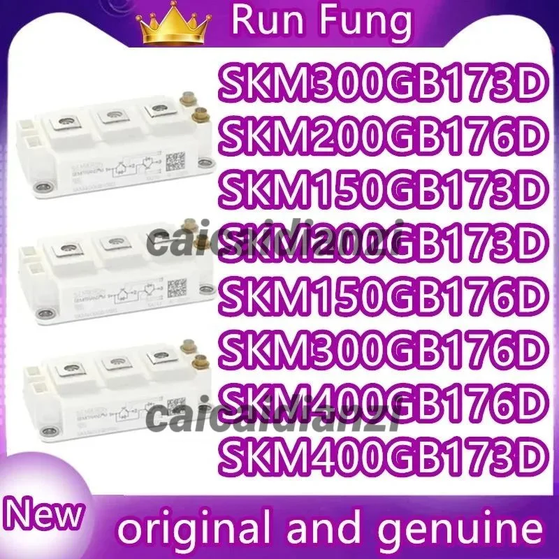 

SKM200GB173D SKM300GB173D SKM300GB176D SKM400GB173D SKM150GB173D SKM150GB176D SKM200GB176D SKM400GB176D NEW AND ORIGINAL MODULE