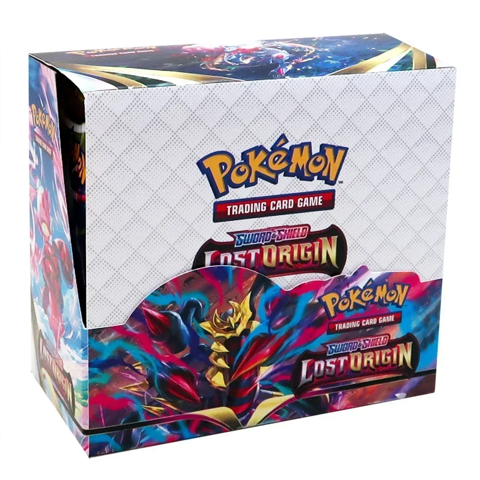 324pcs Pokemon TCG: Sword & Shield-Sword & Shield—Lost Origin Booster (36 Packs) Card Playing Pokemon Game Kids Toys Cards