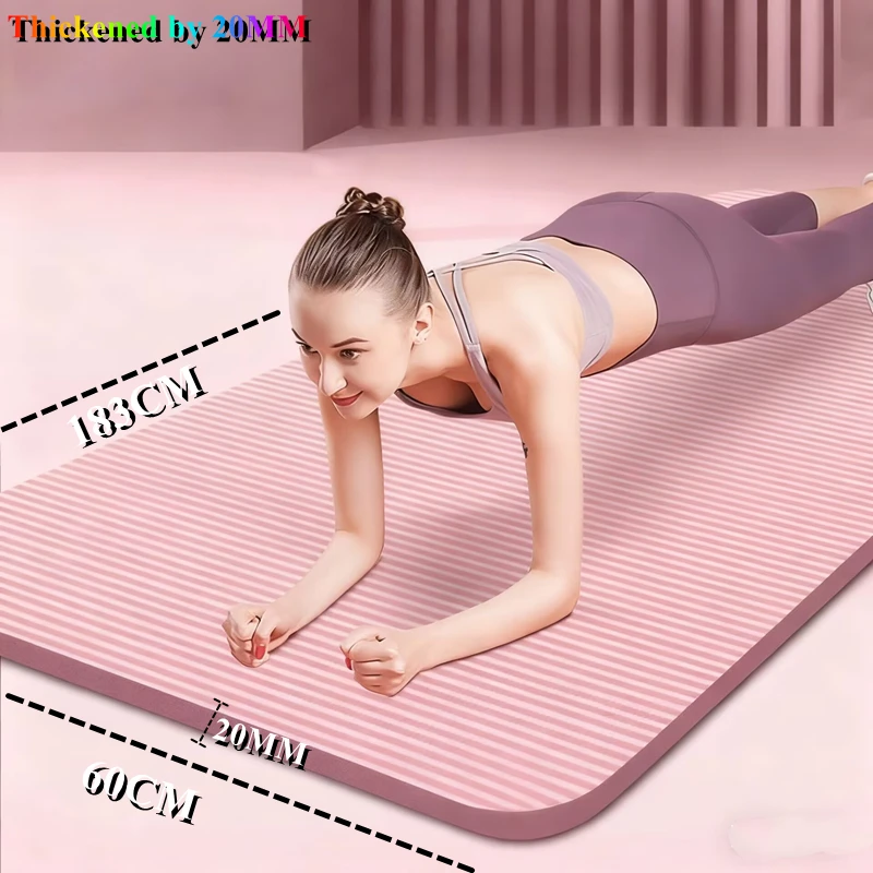 1PCS 183X60X2Cm Gym… - image