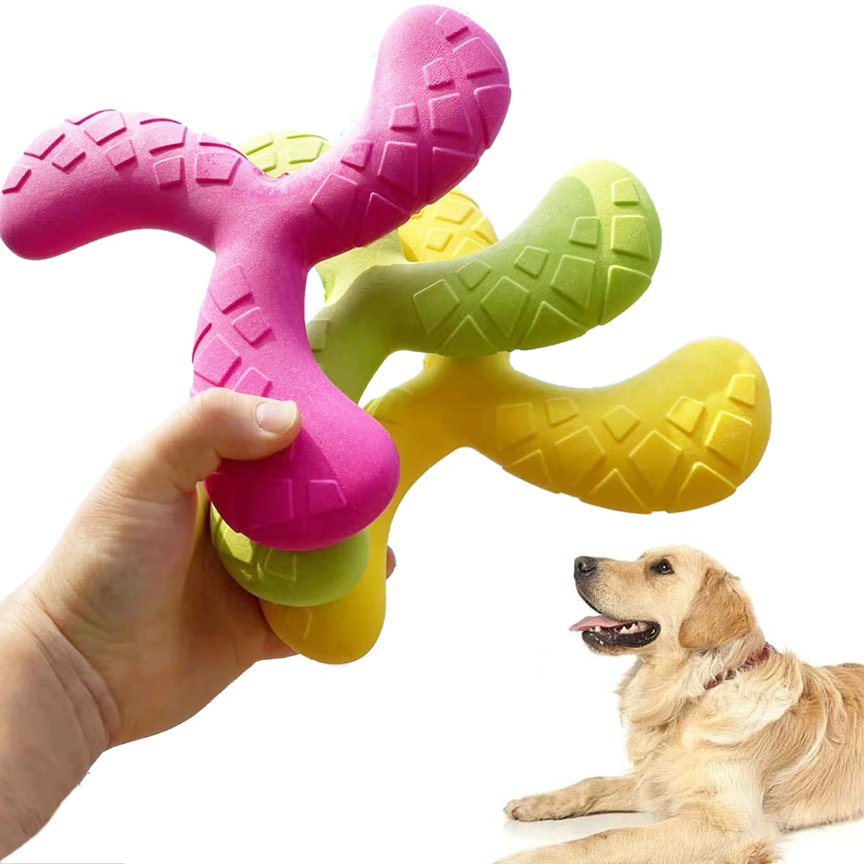 Pet Dog Flying Discs Toys Pet Dog Training Interactive Dog Game Resistant Chew Toy Puppy Training Squeaky Throwing Supplies