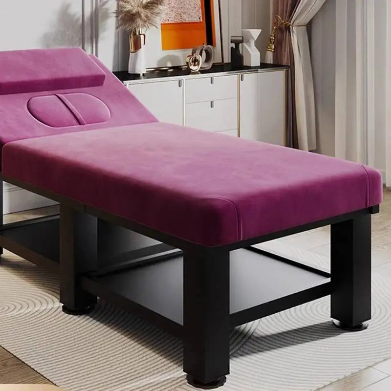 

Pedicure Lounger Cosmetic Aesthetic Table Massage Mattresses Foldable Bed Tattoo Spa Camastro Plegable Beauty Furniture MQ50MB