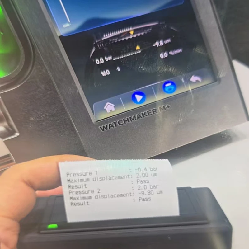 NEW 3rd Electronic Water Resistant Testing Machine Device Air Pump Waterproof Tester Hydraulic Source Watch Case with printer