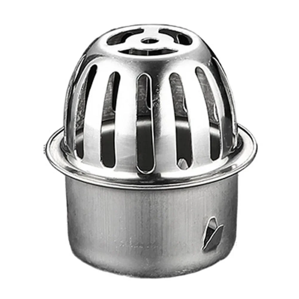 Roof Floor Drain 304 Stainless Steel 50-200mm Anti-clogging Easy Installation Fast Drainage Silent Design Brand New