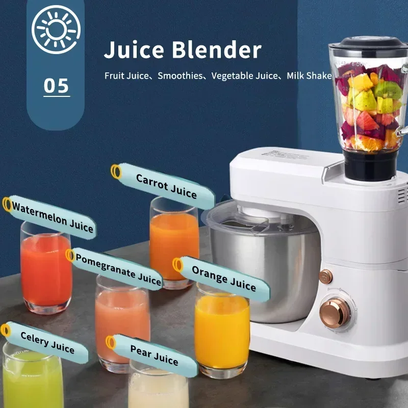 주방용 푸드 프로세서 착즙기 반죽기 크림 계란 거품기 믹서 블렌더 초퍼 스탠드 케이크 반죽기 고기 분쇄기